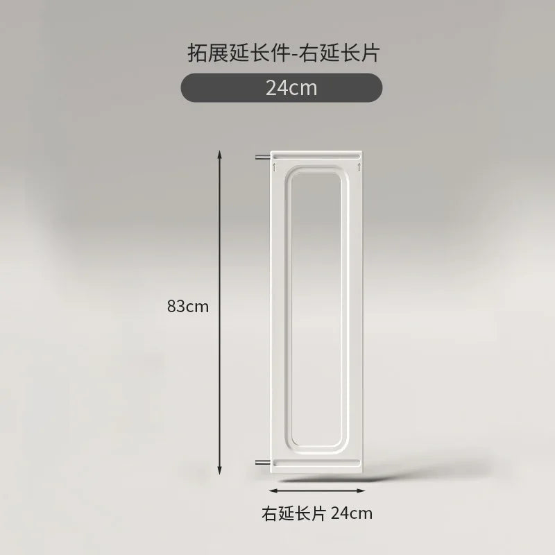 Pet Enclosure Isolation Fence Transparent Acrylic Resistant Scratching Indoor Railing Panels Guardrails Pet Products Accessories