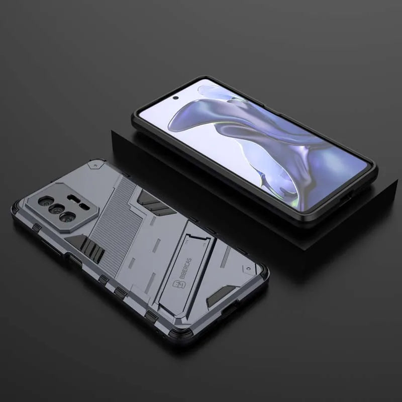 Shockproof Case For Xiaomi Mi 10 11 12 Lite 13 14 Ultra 10T 11T 12T 13T 14T Pro Armor Holder Back Coque for POCO C65 C75 Cover