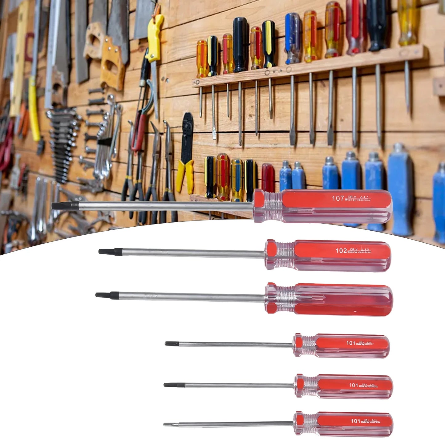 6pcs Triangle Screwdriver Triangle Drive Head TA1.8 TA2.0 TA2.3 TA2.7 TA3.0 TA4.2 Screw Removal Repair Tool Hand Manual Tools