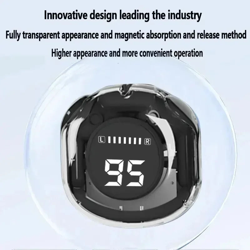 Real TWS Earphone Wireless Earbuds ENC Noise Reduction Game Bluetooth Headphone 3D Sound Field and Bass Bluetooth 5.3 Headset