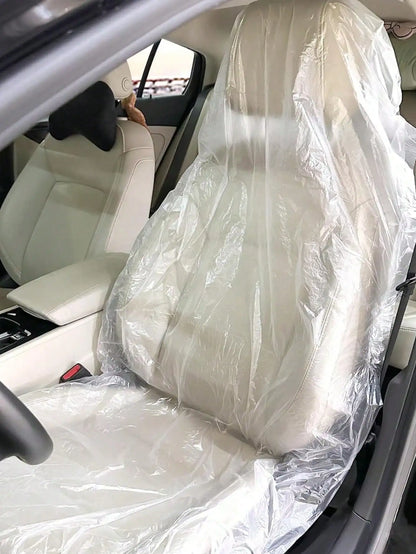 100Pcs Disposable Car Seat Covers — a "convenient shield" for multi-scenario protection, preventing car seats from stains.