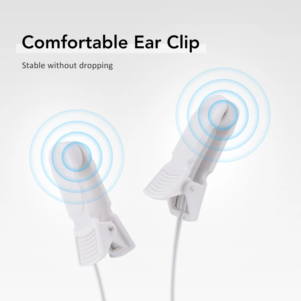 Handheld CES Sleep Aid Device Ear Clip Insomnia Anxiety Pressure Relief Health Improve Sleep Palm Pulse Massager Smart Sleeper