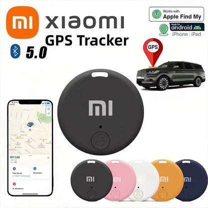 Xiaomi GPS-Tracker Bluetooth 5.0 Anti-Verlust-GPS-Minigerät zur Ortung von Haustieren, Kindern, Taschen und Geldbörsen für iOS und Android
