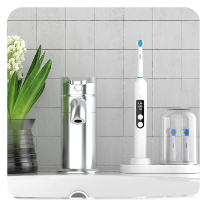 Toothbrush Holder and Charger Base for Oral B iO Series & EB Round Head Series Electric Toothbrush , Toothbrush Storage Bracket