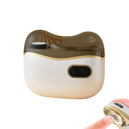 Electric Nail Clipper Polisher, Electric Nail Polishers With Light , File Organizers, for Adult Baby Fingernail Toe Scissors
