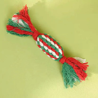 Pet Cotton Rope Slipper Knot Toy For Small Dogs Interactive Chew Toy Dental Clean Teeth Grind Tartar Control Non Toxic Dog Toys