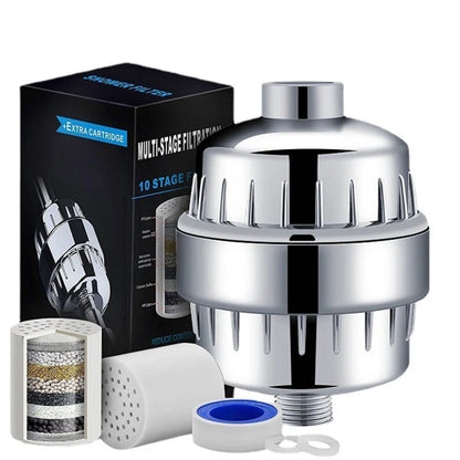 15-20 Grade Filter Element Water Purification Household Water Purifier Shower Filter Set Bathing To Remove Residual Chlorine