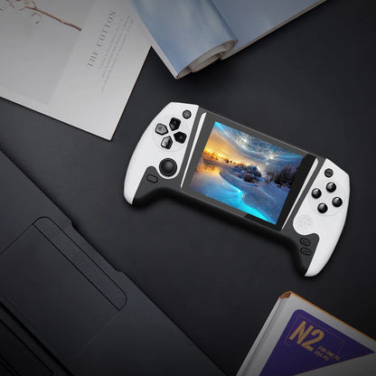 Portable Game Console 3.5inch LCD Screen Built-in 500 Games Nostalgic Game Console 1200mAh Video Game Console for Single Player