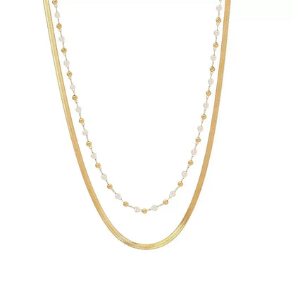 Stainless Steel Envelope Pendant Necklace Metal Waterproof Jewelry For Women