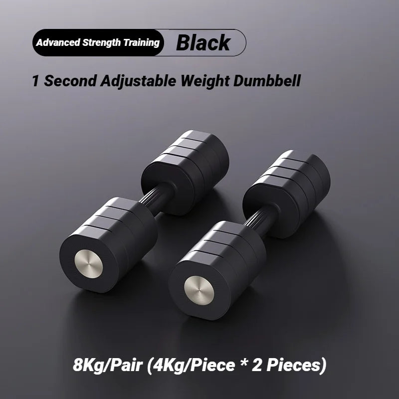 1Pair Adjustable 4In1 Dumbbell Set Ladies Fitness Home Small Thin Arm Weight Loss Equipment Dumbbells Multifunctional