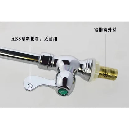1pcs Stainless Cold Water Tap Basin Kitchen Bathroom Wash Basin Faucet Suitable Home Bathroom Supplies