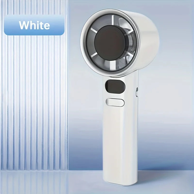 Portable Handheld mini fan, powerful wind speed, convenient USB charging, suitable for travel, outdoor activities, and summer