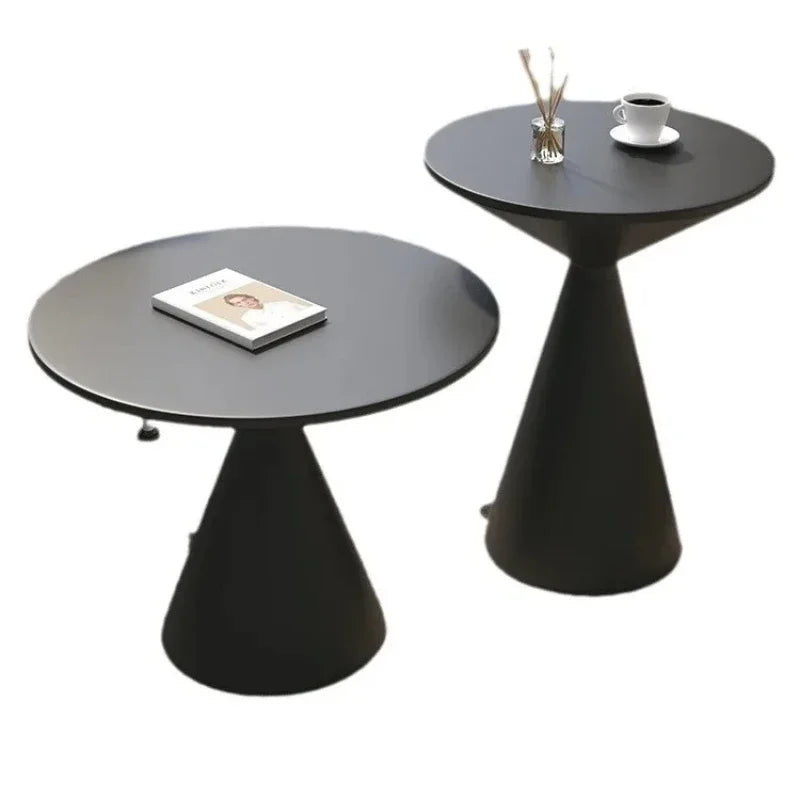 Round Coffee Table Home Living Room Side Table Small Sofa Sideboard Bedroom Hotel Corner Table Modern Living Room Decor