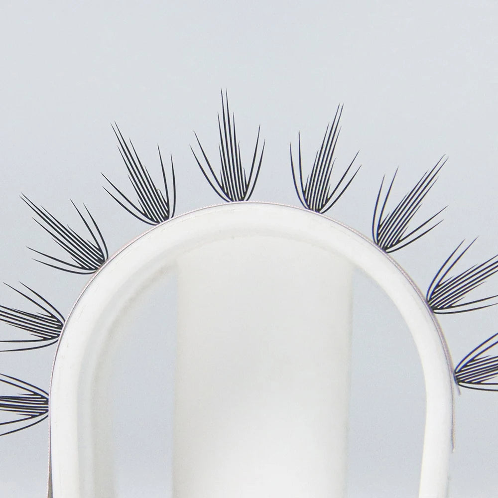 GLAMLASH Comic Spire False Comango Lashes Automatic Flowering Premade Volume Fans Eyelashes Extensions Individual Makeup Tools
