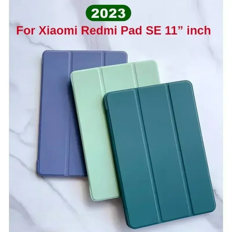 Trifold Tablet Cases for Redmi Pad SE 11 2023 for Xiaomi MiPad 5 Pro 11"  miPad 6 Pro Pad 7 Pro 11.2 Redmi Pad 2 2025 Flip Case