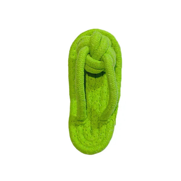 Funny Pet Dog Toys Slippers Cotton Rope Shoes Interactive Chewing Puppy Dog Teeth Cleaning Outdoor Training Cat Relieve Anxiety