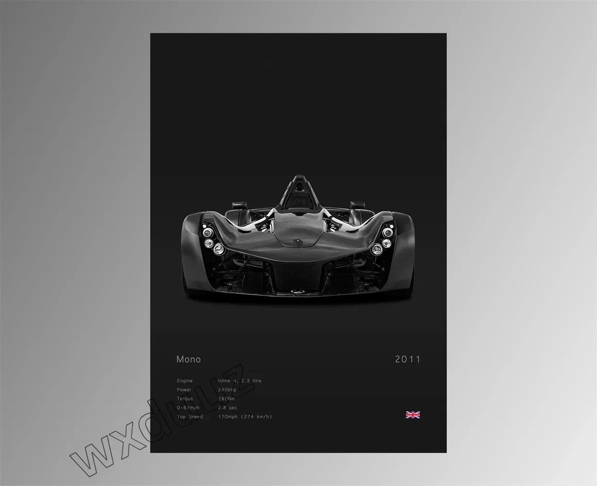 Modern Design Home Decoration Classic Popular Car Brand Motorsport Supercar Canvas Painting Wall Art Aesthetic Room Decor Poster