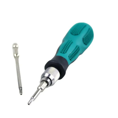Screwdriver Handle with Rapid Shedding Non-slip Firm for Electrician Screwdriver Bit Replacement Handle Suitable Comfortable