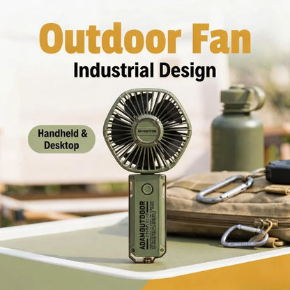 Portable Handheld Fan with Removable Battery,3-Speed Wind,115° Foldable Personal Fan for Travel, Office, Outdoor