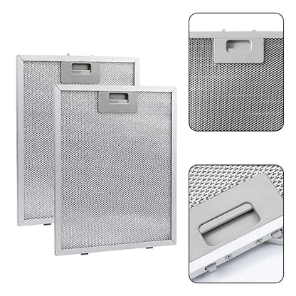 1pcs Cooker Hood Filters Metal Mesh Extractor Vent Filters 320 X 260 Mm Home Improvement Range Hood Filters