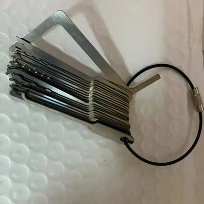 22IN1 Full Set Universal Wrench Suitable Tool Portable Tool for Unlocking Doors  Use Opening Doors When Keys Are Forgotten