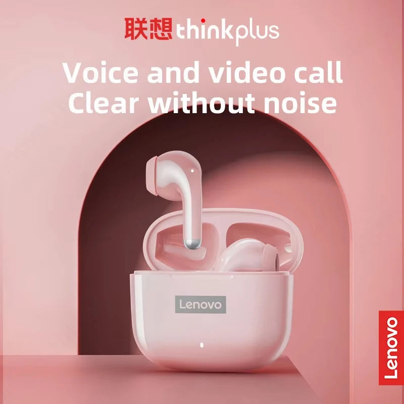 Lenovo LP40 Pro Wireless Headphones Are Suitable For Computers, Phones, Gyms, Travel Compatible Lenovo And Fitness Headphones