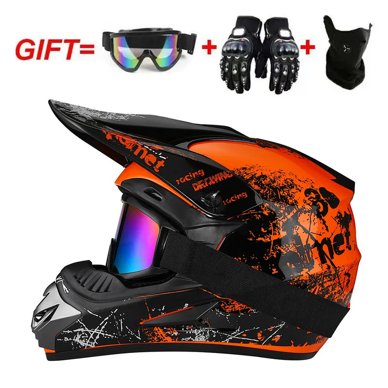Motorcycle helmet children off-road helmet bike downhill AM DH cross helmet capacete motocross casco