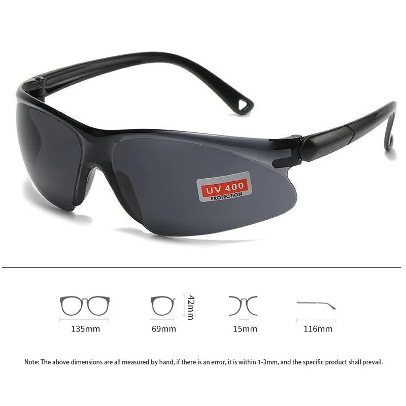 New protective glasses  impact-proof  dust-proof  sandproof windproof goggles cycling sunglassess windshield protection shaders