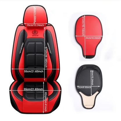 New upgraded car seat cushion, new fully enclosed car seat cover, all season universal small car seat cover, leather seat cover