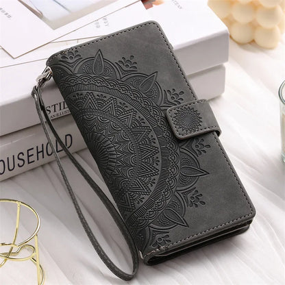 Xiomi 14T Case for Xiaomi 15 14T Pro 14 13 12 12X 12S Lite Mi 11 Lite 5G NE 10 Pro Fundas Zipper Magnetic Leather Wallet Cover