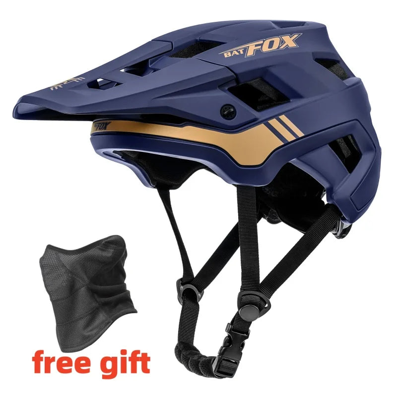 BATFOX bicycle helmet mtb casco fox mountain cycling helmet men Ultralight integral road bike bat fox helmets casco bicicleta