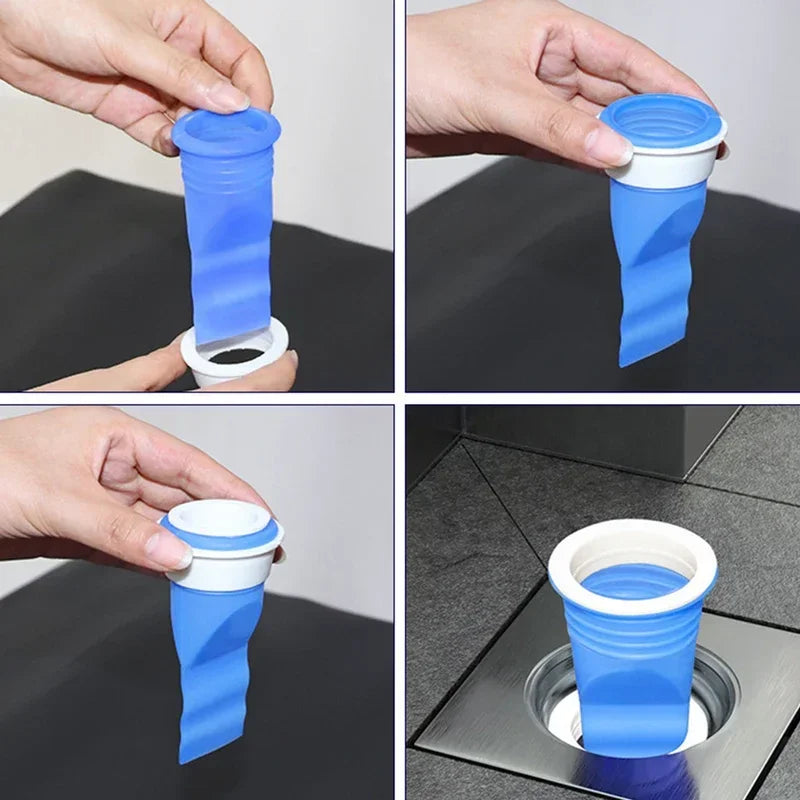Kitchen deodorant silicone leak-proof core, sewer drain, sink sewer, one-way drain valve, sewer deodorant