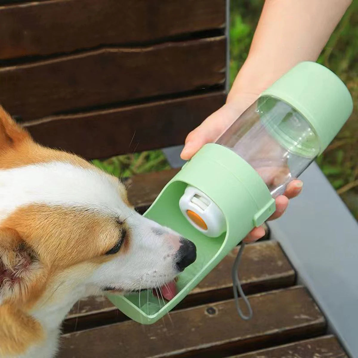 Dog Travel Water Bottle 2 In 1 Pwater Bottle For Dogs Leak-Proof Dog Travel Accessories Outdoor Water Cup Travel Pet Supplies