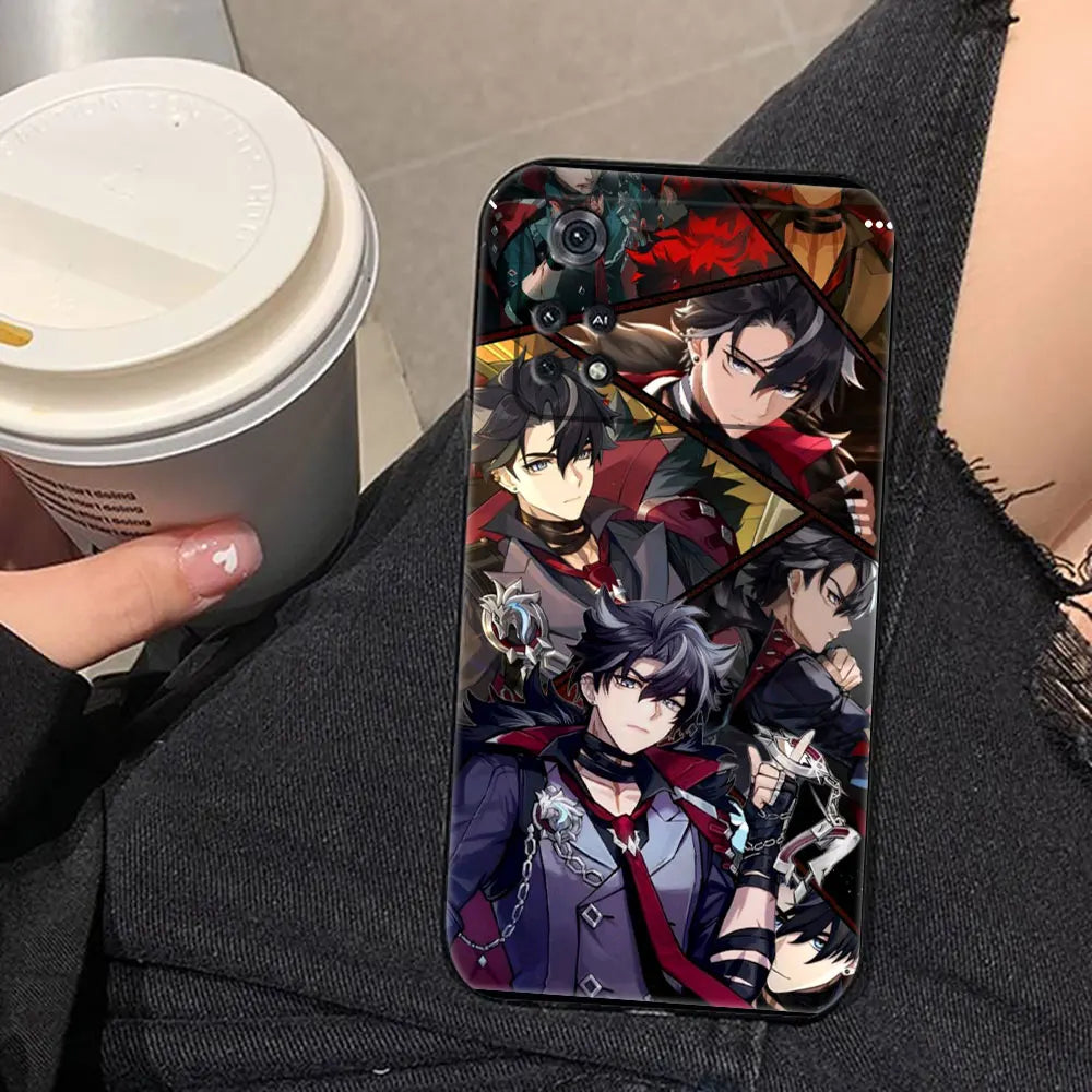 Zhongli Xiao Genshin Impact Phone Case For Xiaomi 15 15T 14T 13 12T 11 11T POCO F8 F7 F6 F5 X8 X7 X5 M6 M7 PRO Case Funda Cover