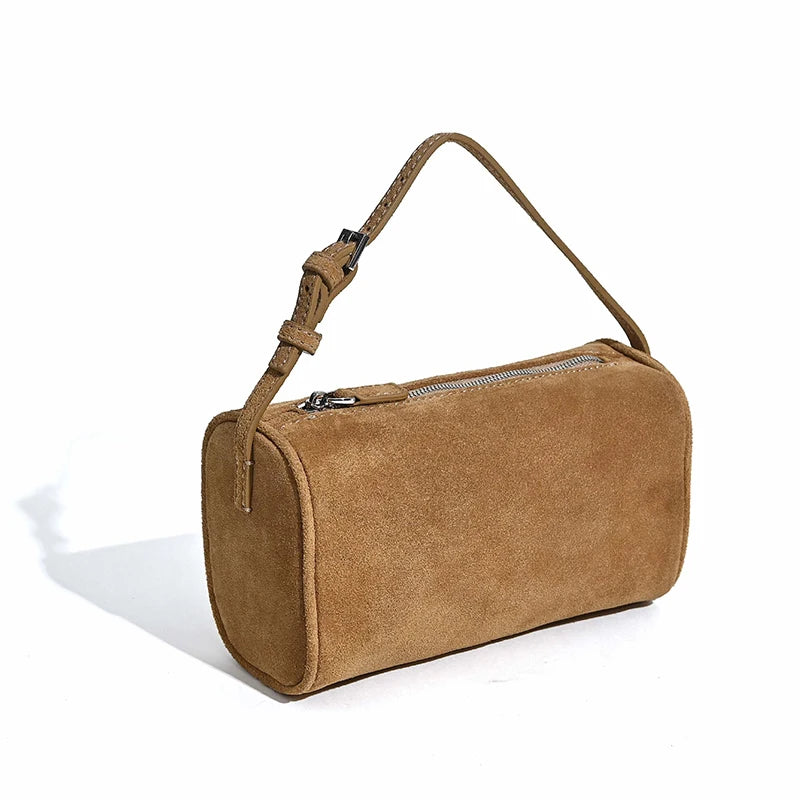 2026 Luxury Brand Design Handbags Lunch Bags Women Genuine Leather Elegant Underarm Bag Fashion Mini Small Shoulder Bags Ladies