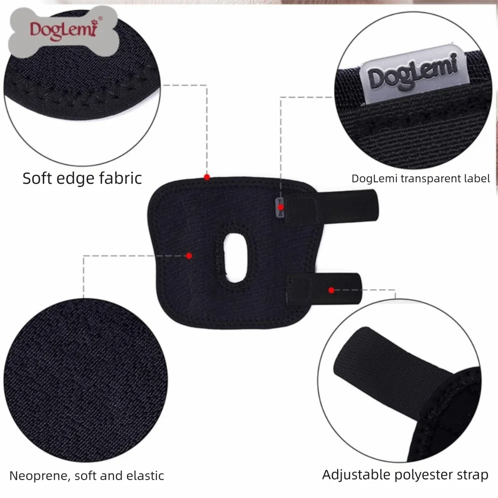Updated Protects Bandage Dog Protector Cover Dog Leg Support Dogs Hock Joint Brace Pet Knee Pads Dogs Injury Recovery