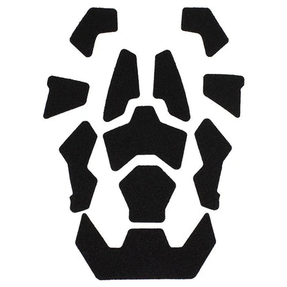 Tactical FAST Helmet Magic Sticker 11pcs Airsoft Helmet Patches Hook and Loop Sticky for Hunting Shooting Accessories