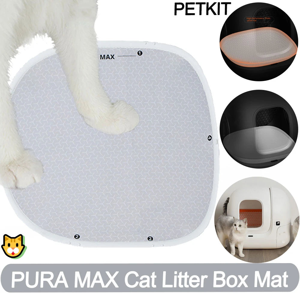 Petkit PURA MAX Sandbox Cat Litter Box Mat Accessories Pad Cat Supplies Arena Para Gato Pet Products Automatic Cat Toilet Mat