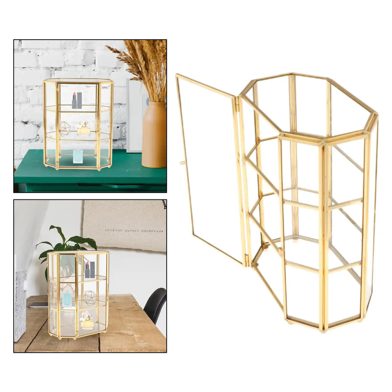 Nordic Retro Jewelry Trinket Storage Box Holder Container Organizer with Lid Jewelry Organizer Showing Holder for Pendant