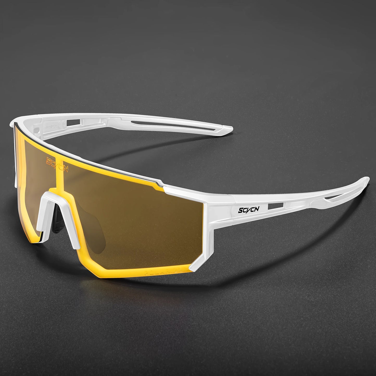 SCVCN Cycling Glasses Bike Sunglasses Men UV400 Eyewear Sports MTB Outdoor Goggles Bicycle Women Sunglasses Multi Color Riding