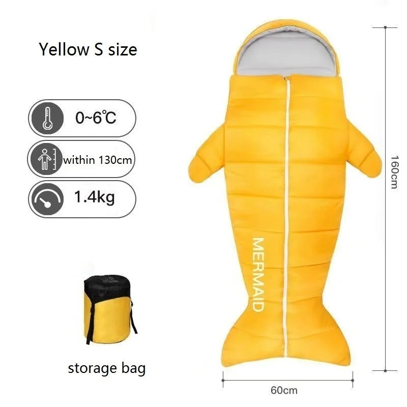 Ultralight Sleeping Bag Camping Sleeping Bag for Kids and Adults Sleeping Bag Camping Vacuum Bed Camping Accessories S/M/L size