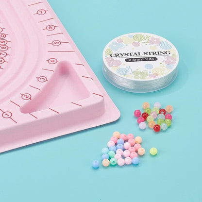 Bead Board Bracelet Design Board Flocked Bead Board Necklace Beading Jewelry Organizer Tray DIY Jewelry Making Tray Dropship