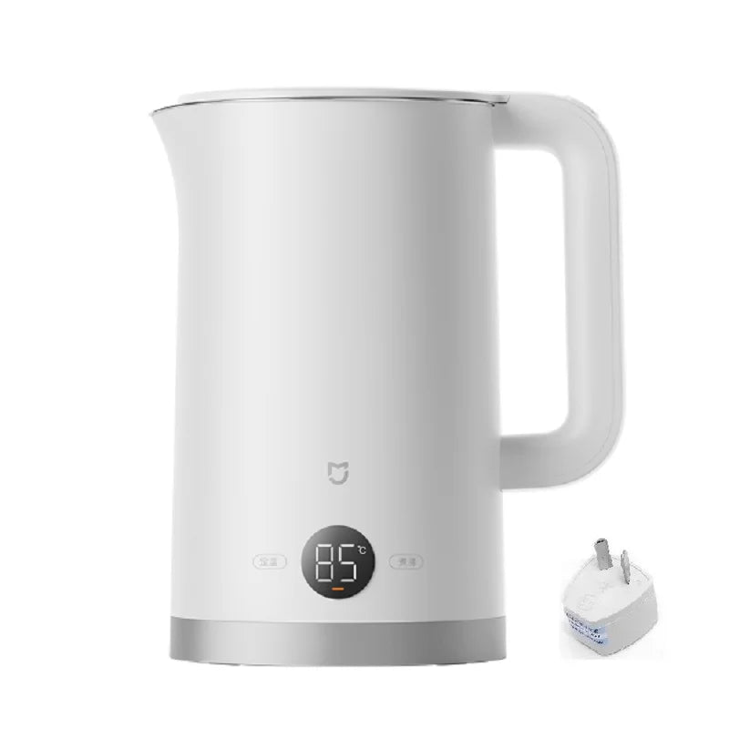 New Mijia Constant Temperature Electric Kettle 3 Home Automatic Power Off 316L Stainless Steel 1800w Fast Heating 1.7L