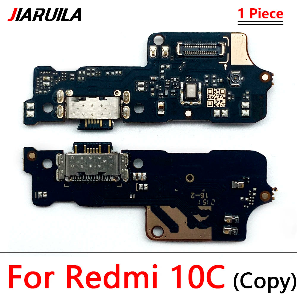 USB Dock Connector Charging Port Flex Cable For Xiaomi Redmi 10c Charger Board With Mic Module