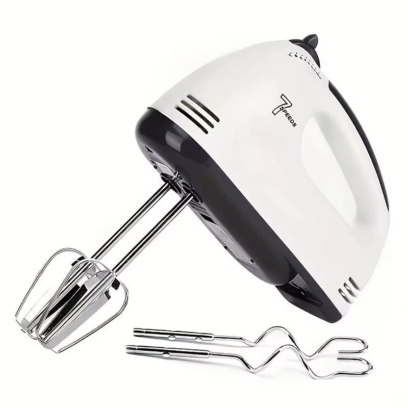 Handheld Electric Egg Beater 7-Speed Mini Automatic Mixer for Egg White And Cream with EU/US Plug Household Kitchen Tool