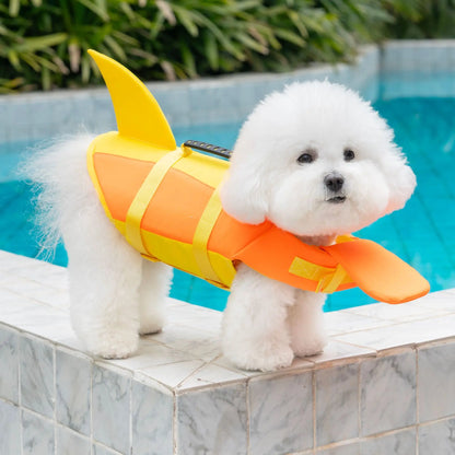 Dog Swimsuit Waterproof Puppy Life Jacket Breathable Summer Dog Clothes Harness Swimming Safety Vest for Dog Pet Supplies