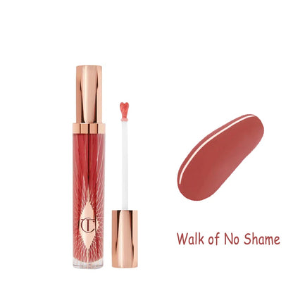 Charlotte Tilbury Makeup Lipstick Walk of No Shame Graceful Pink Pillow Talk Moisturizing Plumping Lip Gloss Strawberry Vanilla
