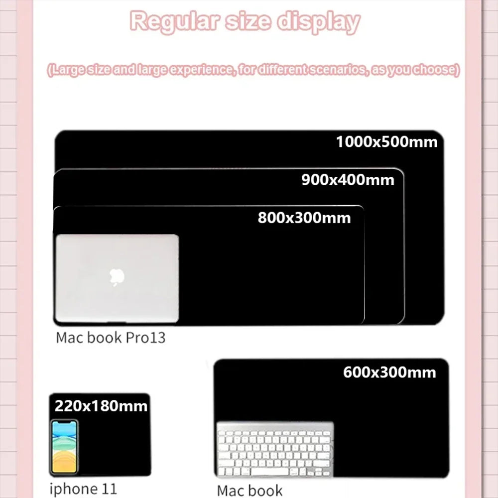 Mouse Pad Gaming Accessory Mechanical Drawings Home Large HD Mousepad XXL MousePads Natural Rubber Carpet Non-Slip Table Mat