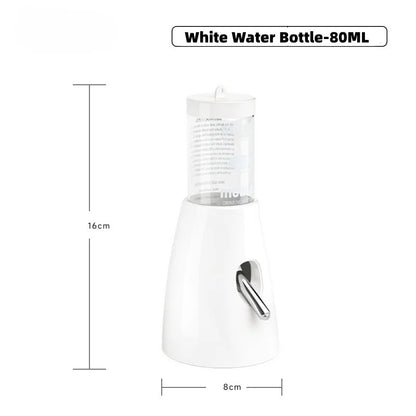 80-425ml Hamster Water Bottle with Stand Leak-Proof Dechatable Automatic Dispenser Small Pet Supplies for Guinea Pigs Rabbit Use