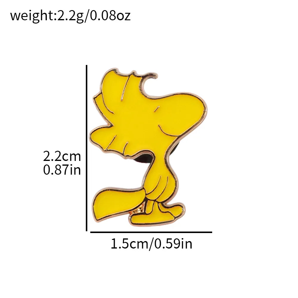 Anime fashion metal brooch, suitable for backpacks, clothing accessories, and women's bags, party favors